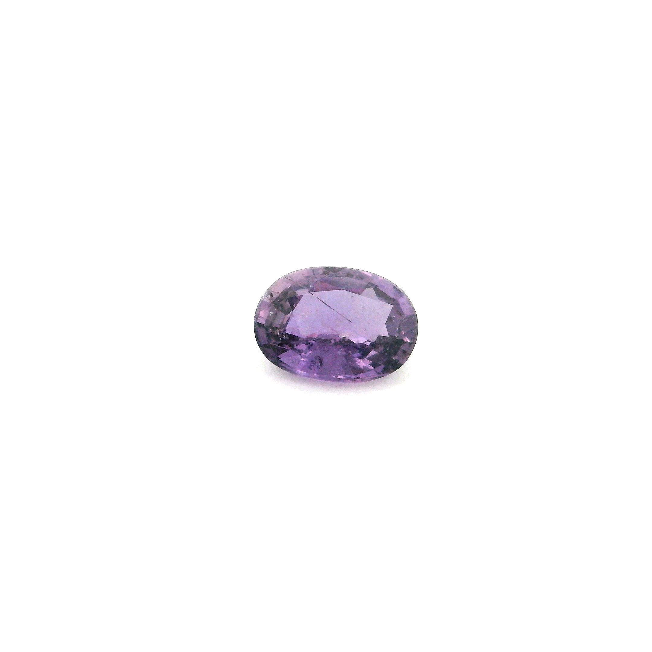 SAPPHIRE FACETED 1.0ct PURPLE Medium Intense EC MADAGASCAR HEATED