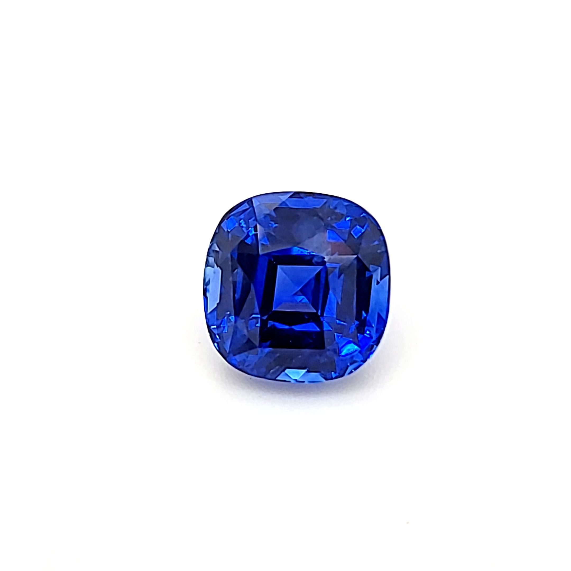 SAPPHIRE FACETED 7.58ct BLUE Blue EC SRILANKA HEATED
