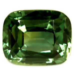 Szafir 1,45 ct, morski, szlif cushion