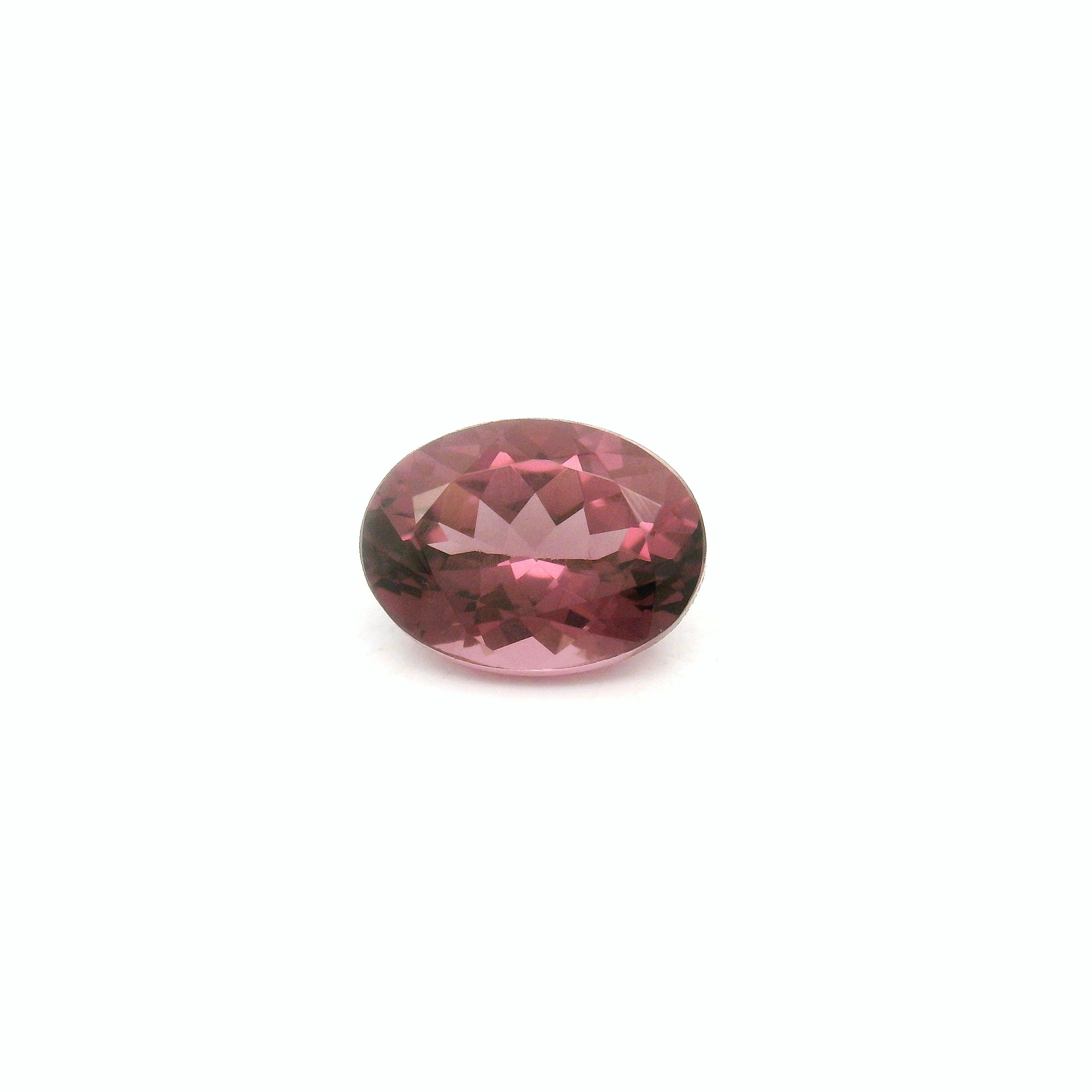 Spinel 1,13 ct, różowy, szlif owalny