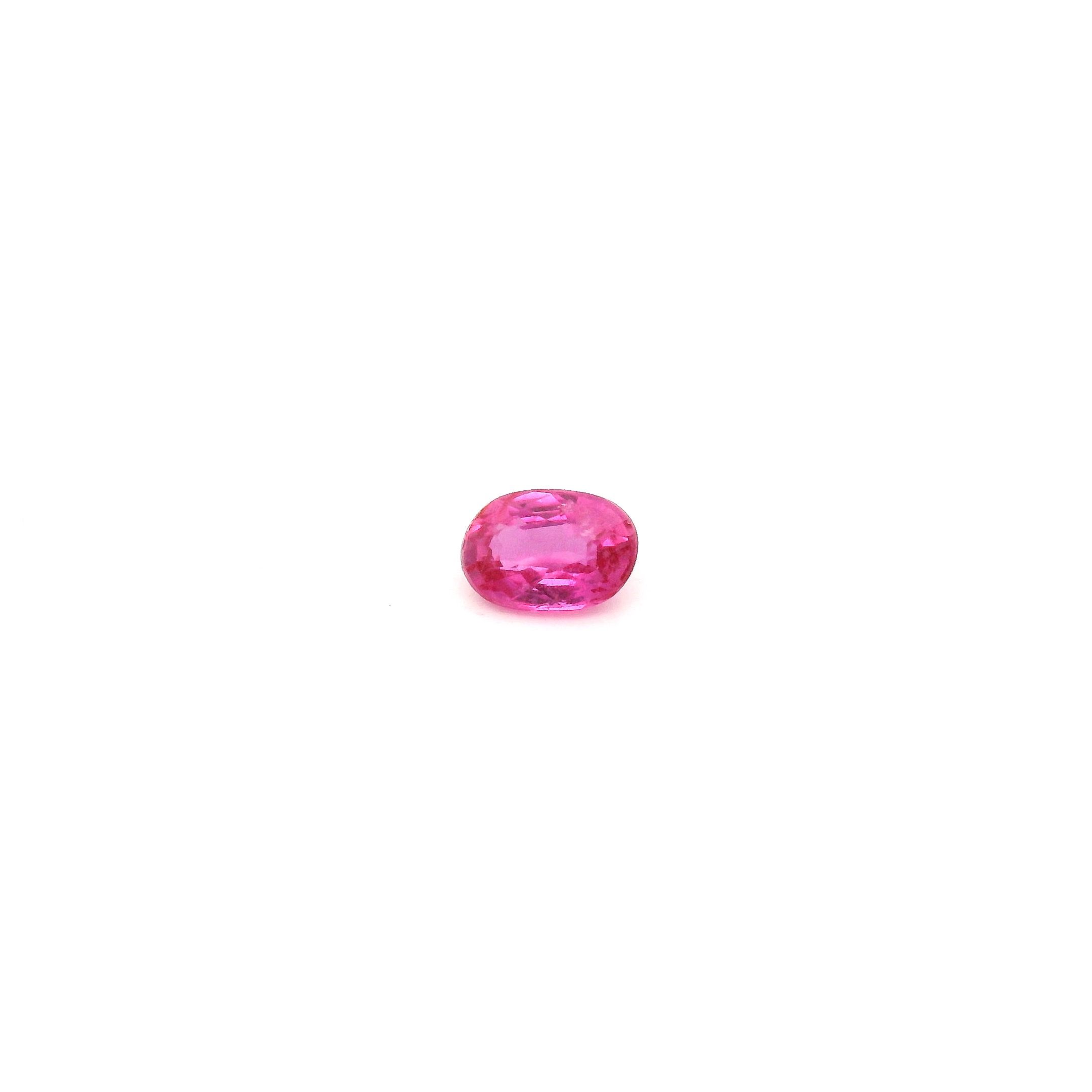 RUBY FACETED 0.23ct RED Intense SI MOZAMBIQUE NONE