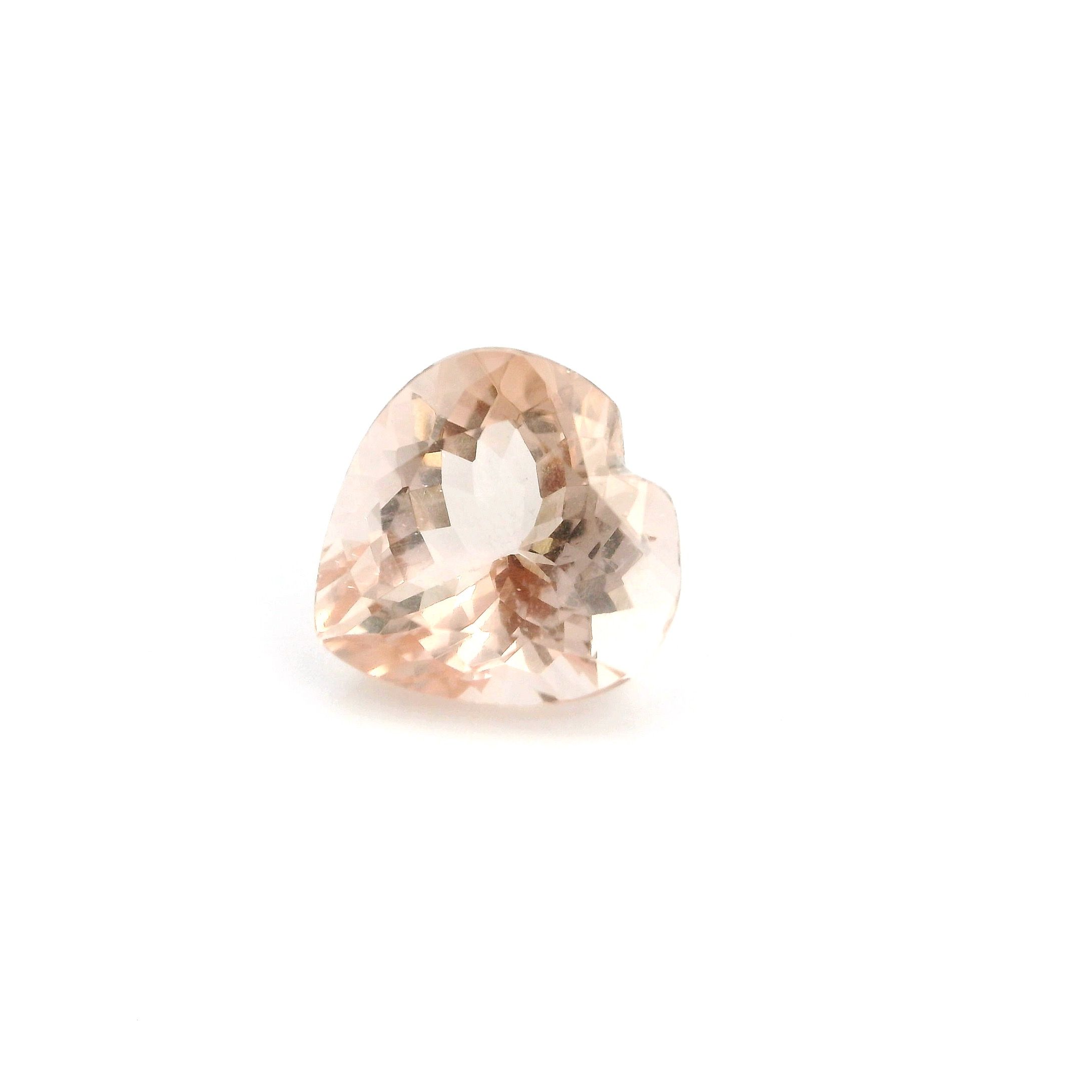 MORGANITE FACETED 2.18ct PINK Brownish Pink/Light EC MOZAMBIQUE HEATED