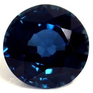 SAPPHIRE FACETED 0.57ct BLUE Intense Blue EC MADAGASCAR NONE