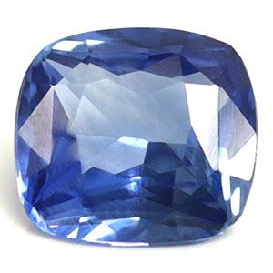 Szafir 1,43 ct, niebieski, szlif cushion
