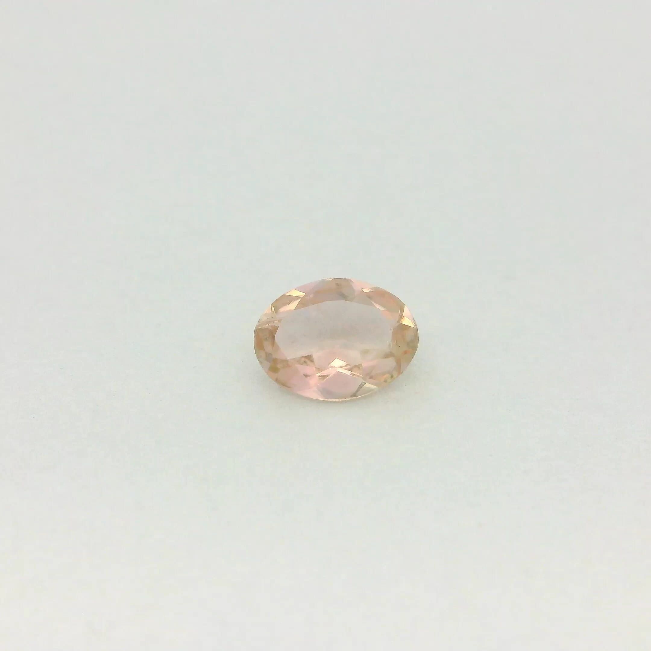 Turmalin 1,06 ct, różowy, szlif owalny