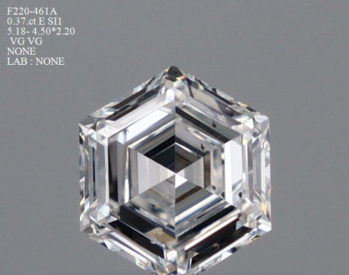 Prírodný diamant hexagonal,...