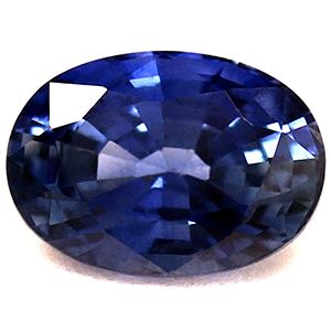 SAPPHIRE FACETED 1.02ct BLUE Intense Blue EC SRILANKA HEATED
