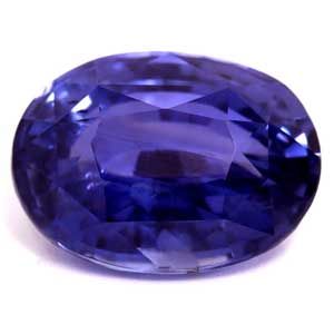 Szafir 2,73 ct, niebieski, szlif owalny