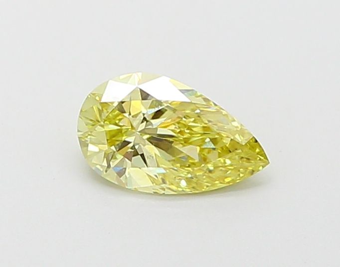0.55 CT Fancy Intense Yellow PEAR