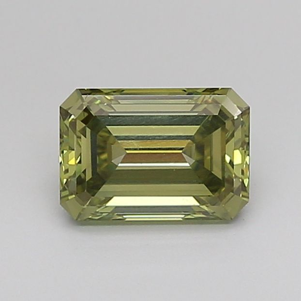 1.04 CT Fancy Vivid Green EMERALD
