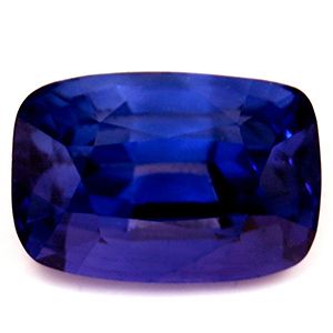 Szafir 1,59 ct, niebieski, szlif cushion