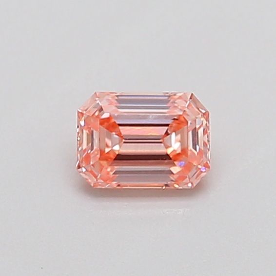 0.3 CT Fancy Intense Orange EMERALD