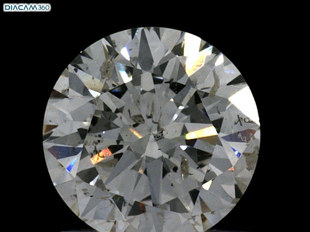 Diamant Rond 1.00 ct - Couleur J - Pureté SI2