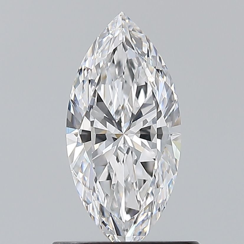 0.7-carat marquise diamond with D color, null cut, and VS2 clarity.