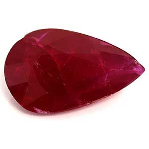 RUBY FACETED 1.38ct RED Medium Red EC REST_OF_AFRICA NONE