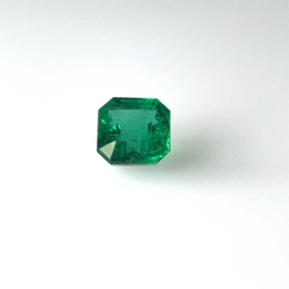Szmaragd 1,87 ct, zielony, szlif asscher