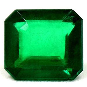 Szmaragd 1,14 ct, zielony, szlif szmaragdowy
