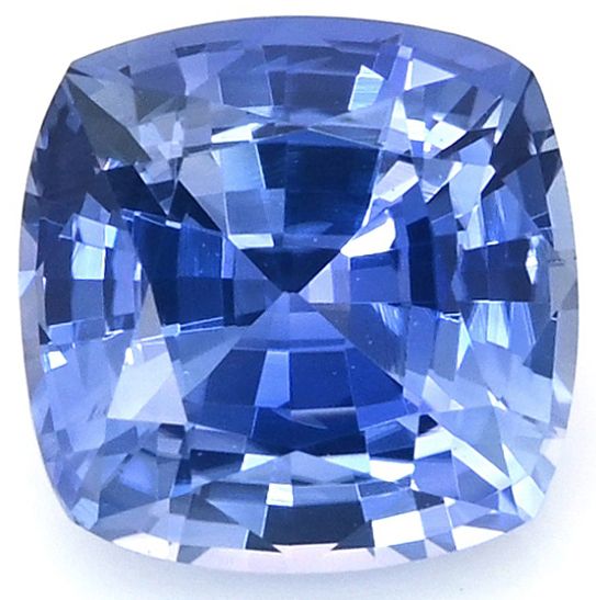 SAPPHIRE FACETED 1.68ct BLUE Blue EC SRILANKA HEATED