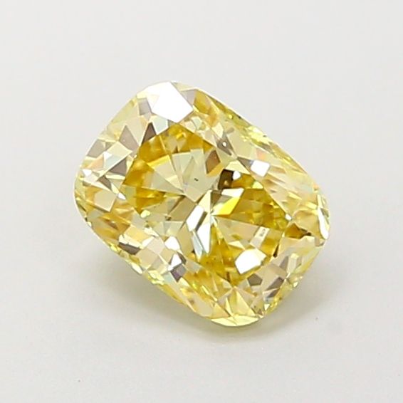 1.0 CT Fancy Light Yellow CUSHION MODIFIED
