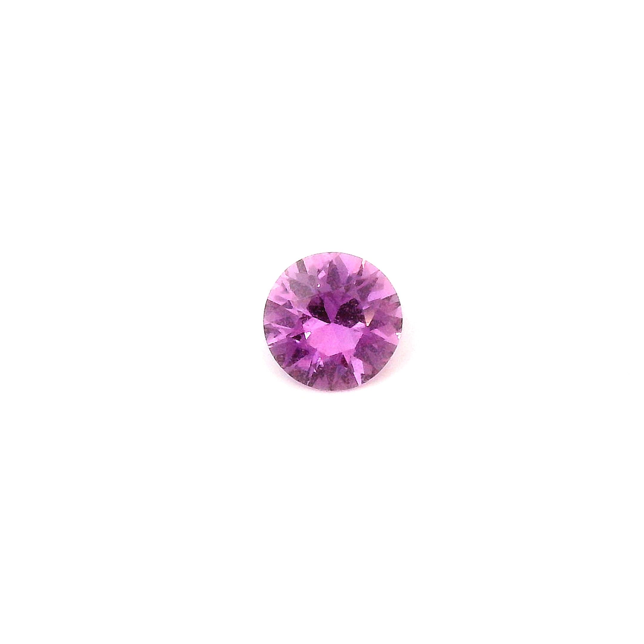 0.64 ct Round Sapphire