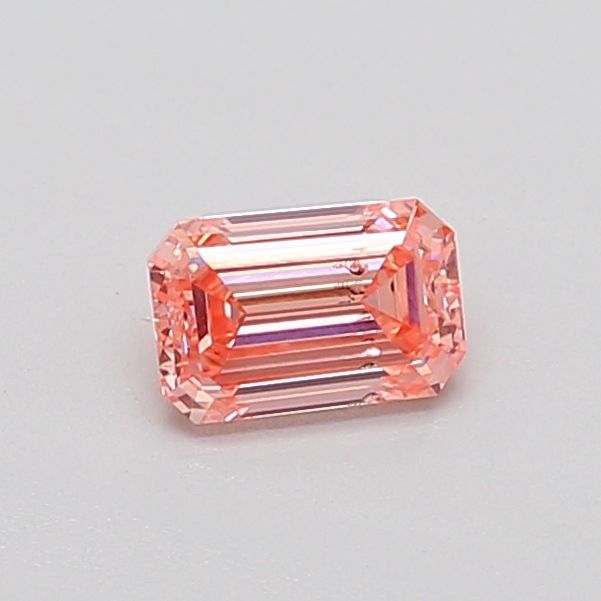 0.4 CT Fancy Intense Orange EMERALD