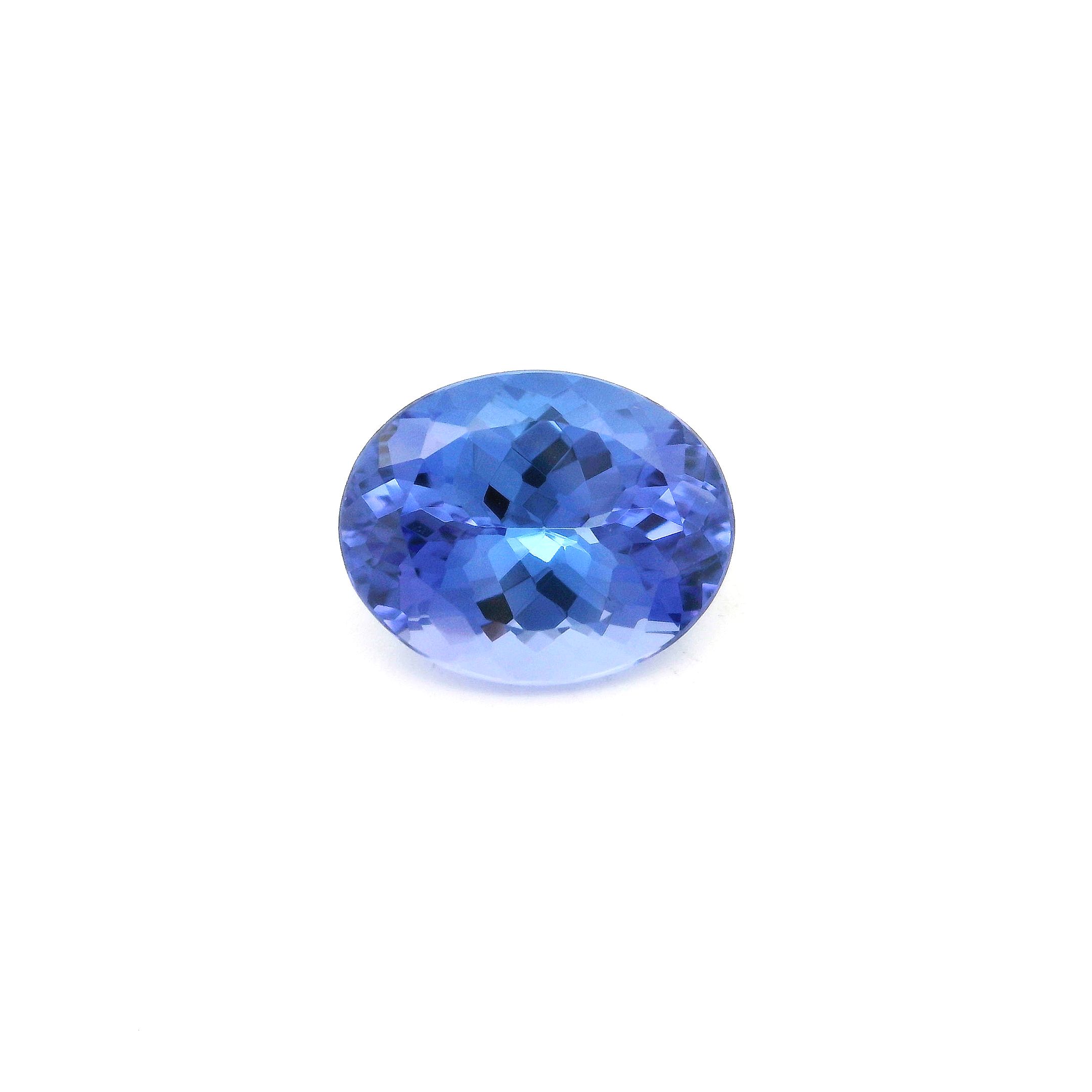 3.16 ct Oval Tanzanite