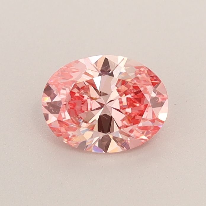 0.55 CT Fancy Vivid Pink OVAL