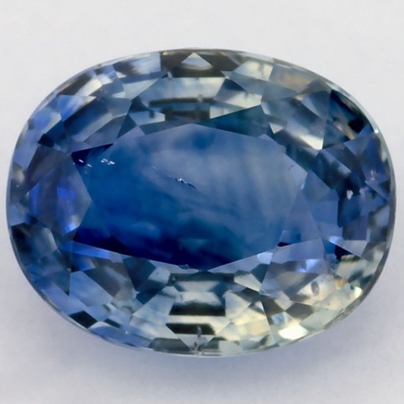 Szafir 1,95 ct, niebieski, szlif owalny