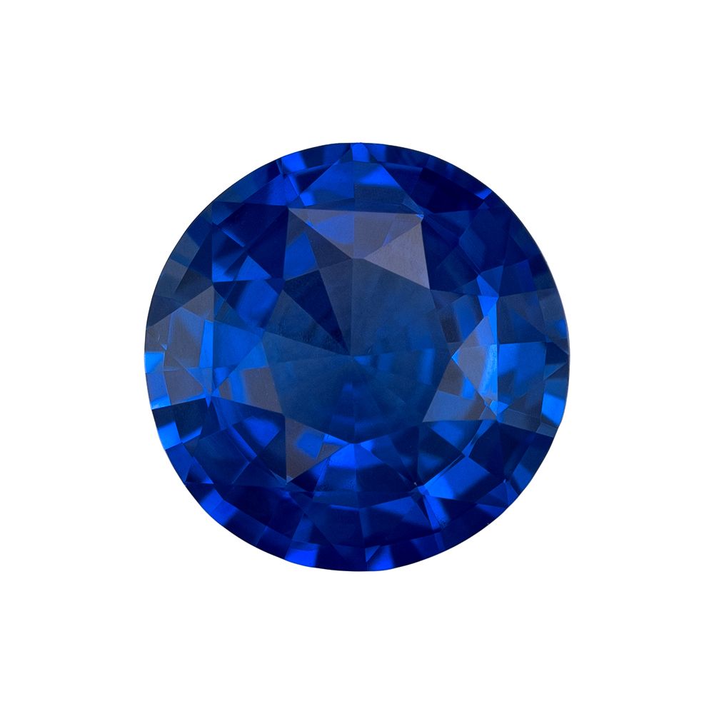 SAPPHIRE FACETED 1.6ct BLUE SI SRILANKA HEATED