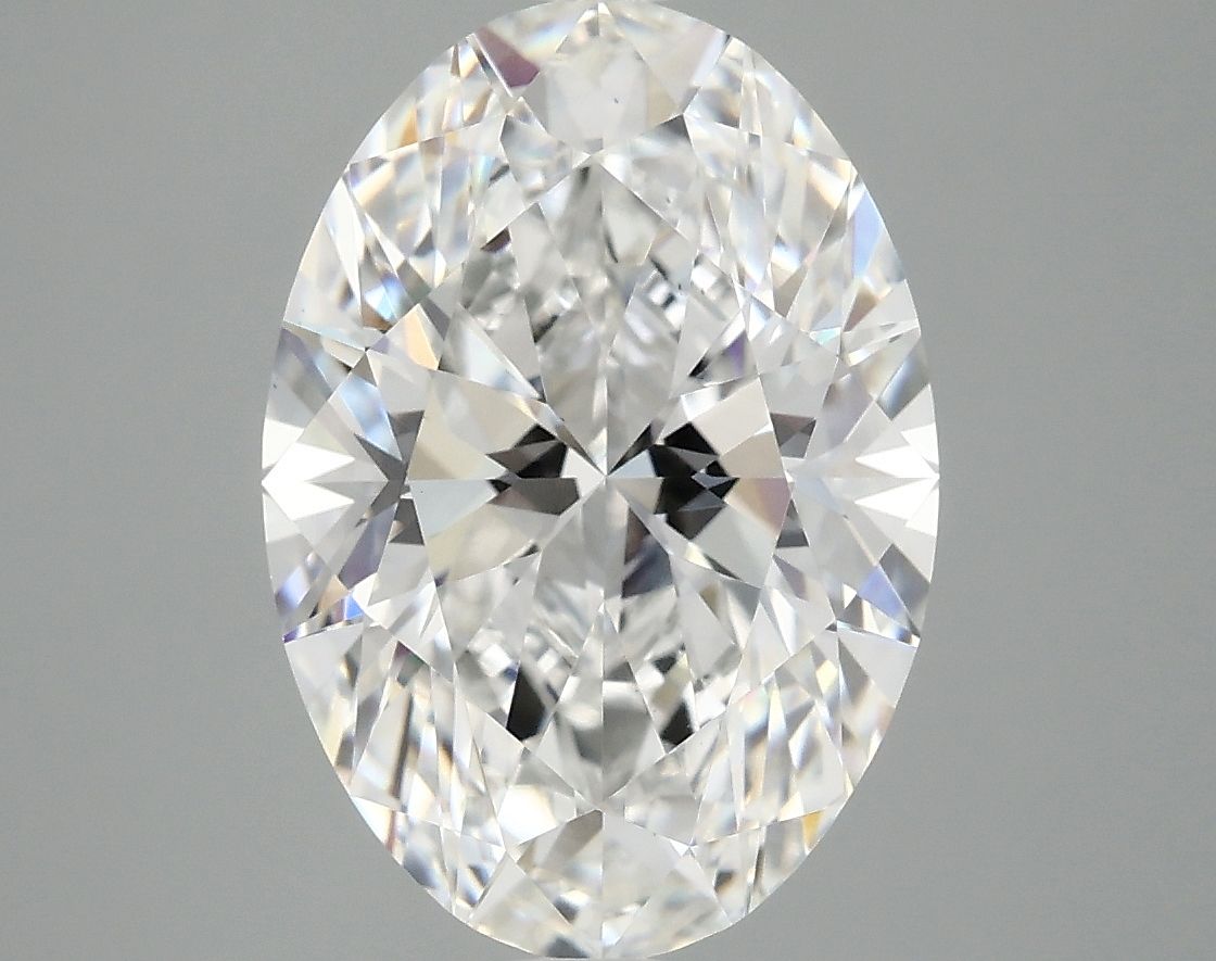 Diamant Ovale 4.02 ct - Couleur E - Pureté VS1