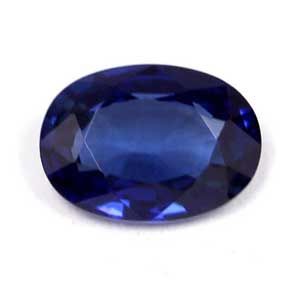SAPPHIRE FACETED 1.07ct BLUE Intense Blue EC MADAGASCAR NONE