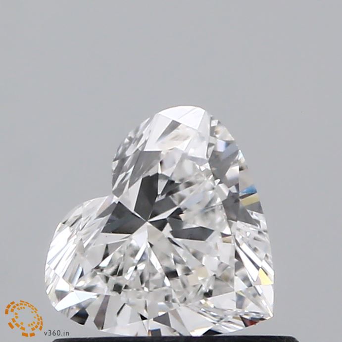 0.61 carat f VS1 VG  Cut IGI heart diamond