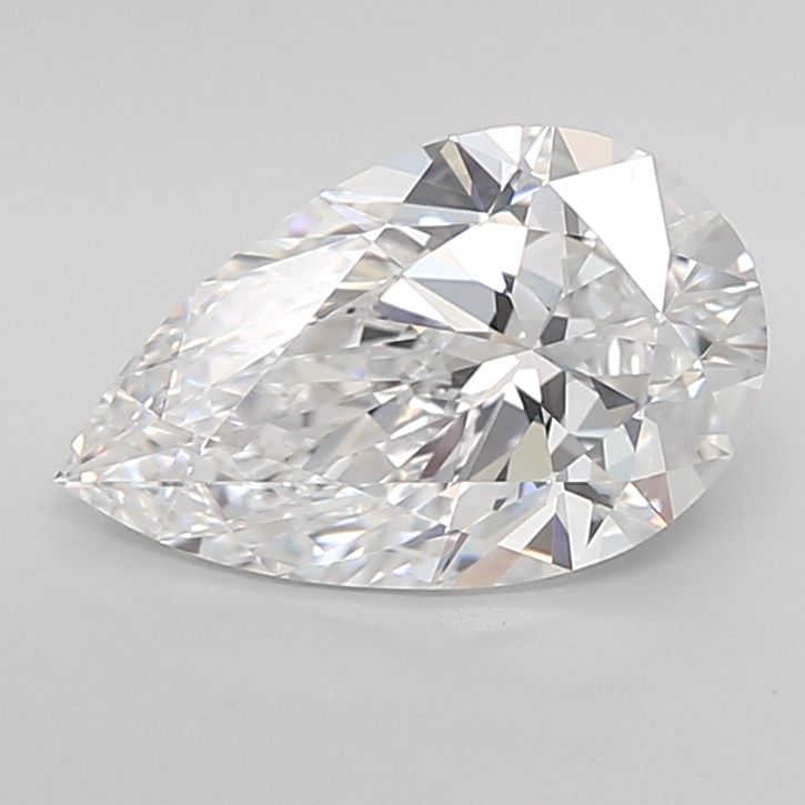 Diamant Poire 2.50 ct - Couleur D - Pureté VVS1