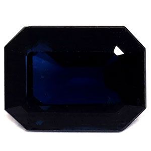 SAPPHIRE FACETED 1.77ct BLUE Intense Blue EC MADAGASCAR NONE
