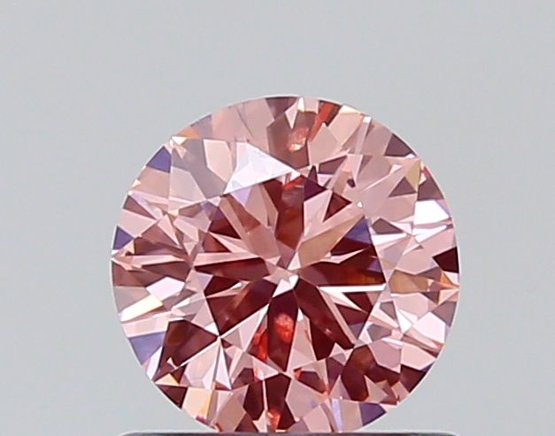 0.66 CT Fancy Vivid Pink ROUND