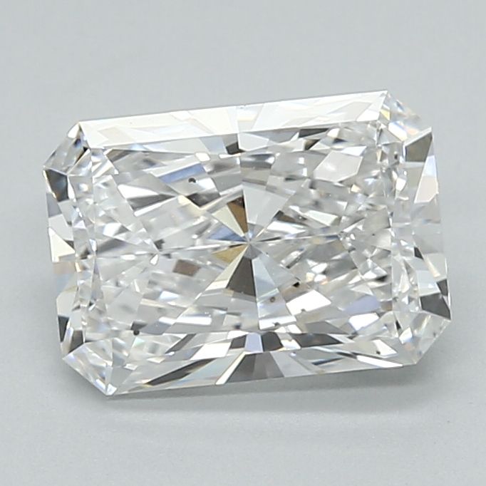 Diamant Radiant 2.06 ct - Couleur D - Pureté VS2
