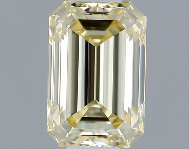 0.55 CT Fancy Intense Yellow EMERALD
