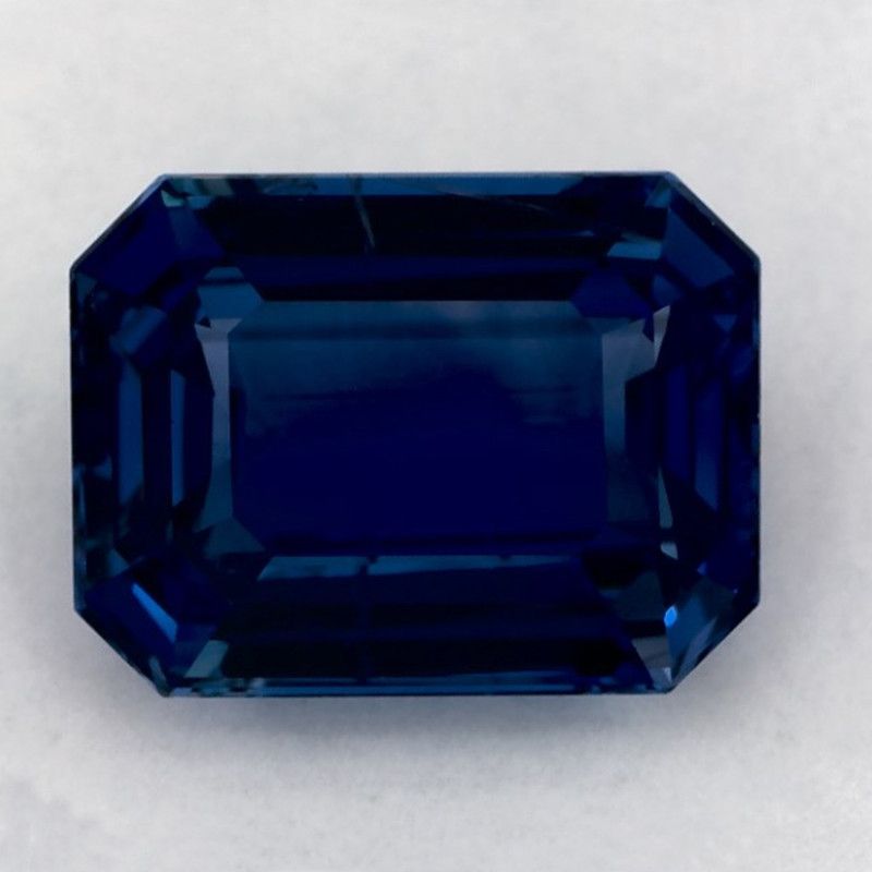 SAPPHIRE FACETED 4.0ct BLUE Intense Blue SI SRILANKA HEATED