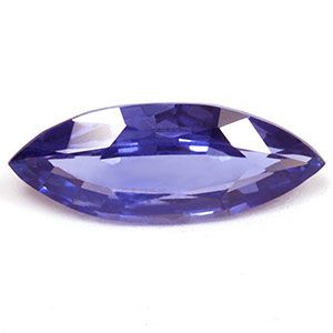 Szafir 1,49 ct, niebieski, szlif markiza