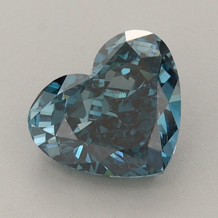 1.31 CT Fancy Vivid Blue HEART