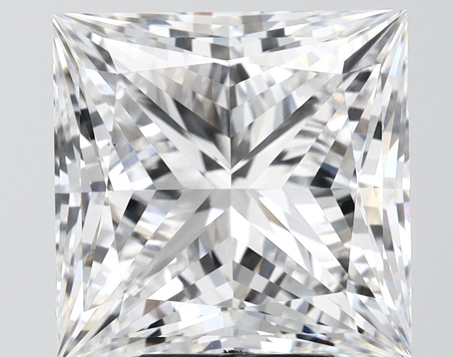 7.08 carat e VS1 EX Cut IGI princess diamond