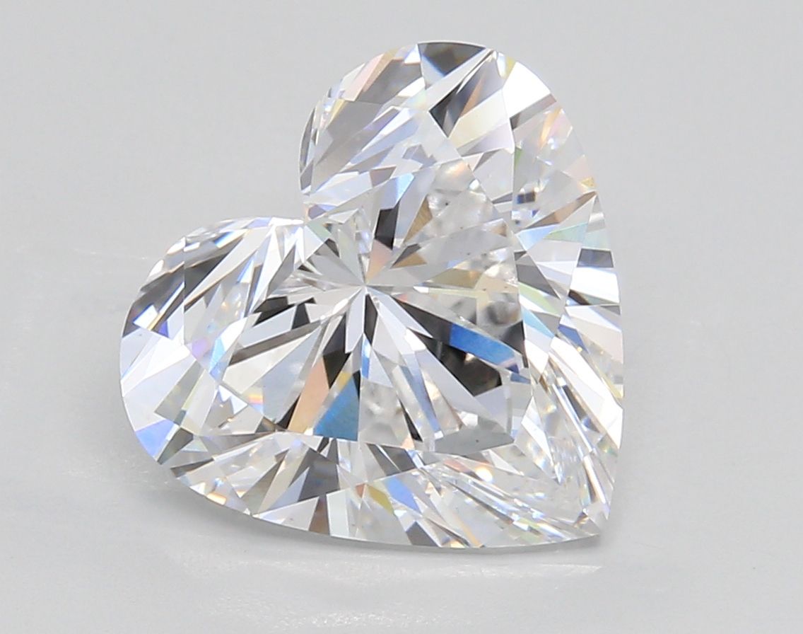 Diamant Cœur 5.04 ct - Couleur D - Pureté VS1