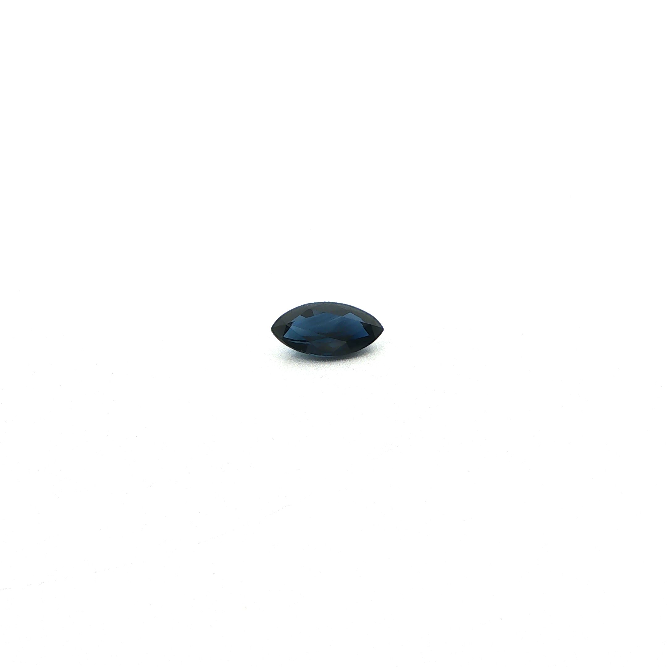 1.01 ct Marquise sapphire