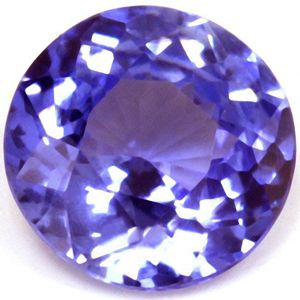 Szafir 1,15 ct, niebieski, szlif okrągły