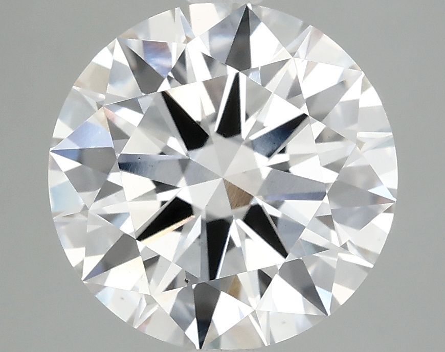 ROUND 3.89ct E VS2 EX EX EX NON