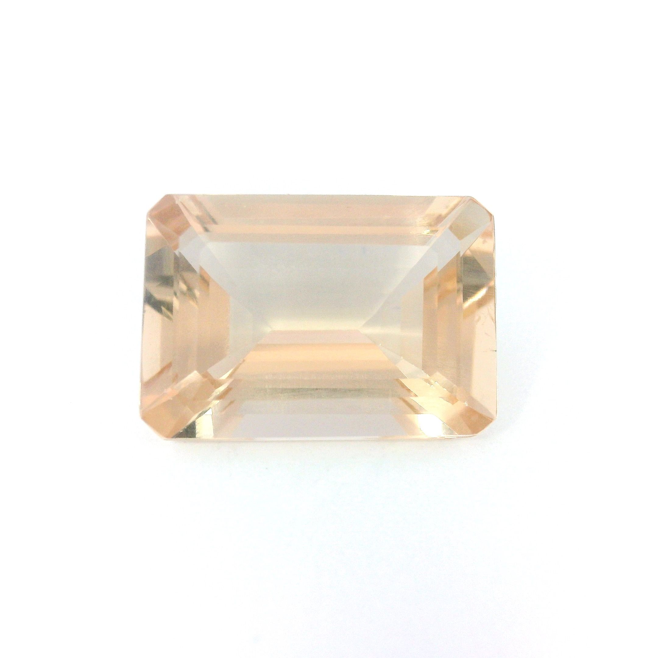 Morganit 5,99 ct, różowy, szlif ośmiokątny