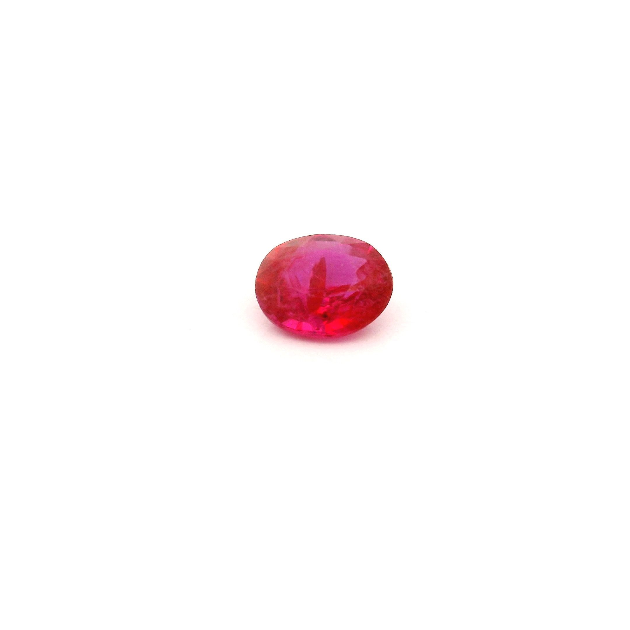 RUBY FACETED 0.39ct RED Intense SI MOZAMBIQUE NONE