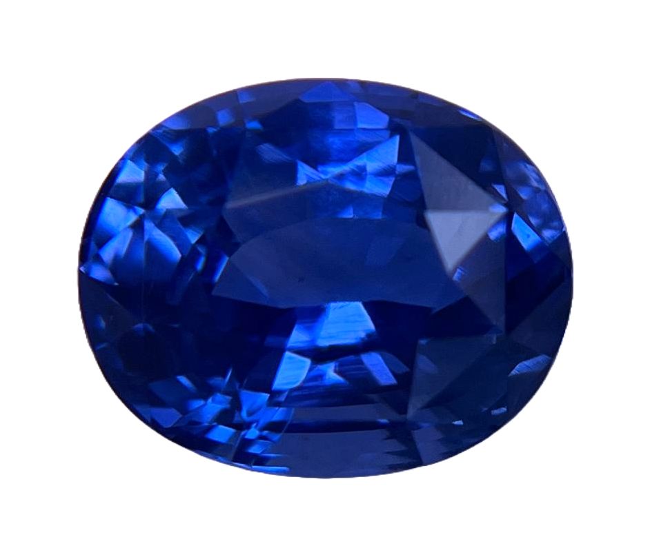 SAPPHIRE FACETED 7.32ct BLUE Blue EC SRILANKA NONE