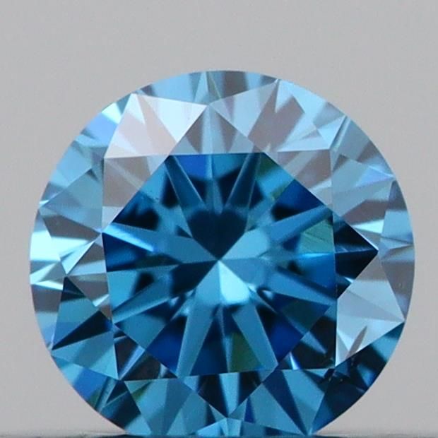 0.19 CT Fancy Vivid Blue ROUND