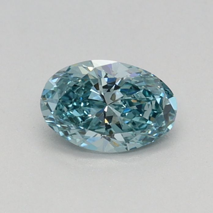 0.3 CT Fancy Vivid Blue OVAL